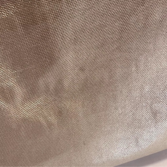 Kipling Defea Metallic Cyrene Pink Shoulder Bag Purse Nylon Monkey Key Charm - Picture 11 of 16